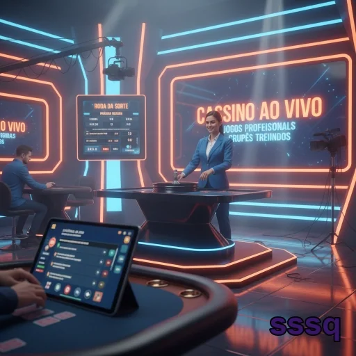 Tela do app sssq mostrando jogos de cassino ao vivo